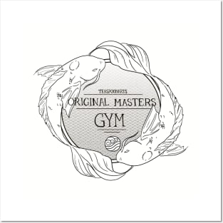 Original Masters Gym - Water  v3 Posters and Art